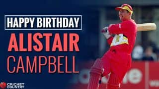 Alistair Campbell: 19 facts about the man who led Zimbabwe to its first Test series victory